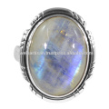 Rainbow Moonstone Gemstone 925 Bijoux en argent sterling